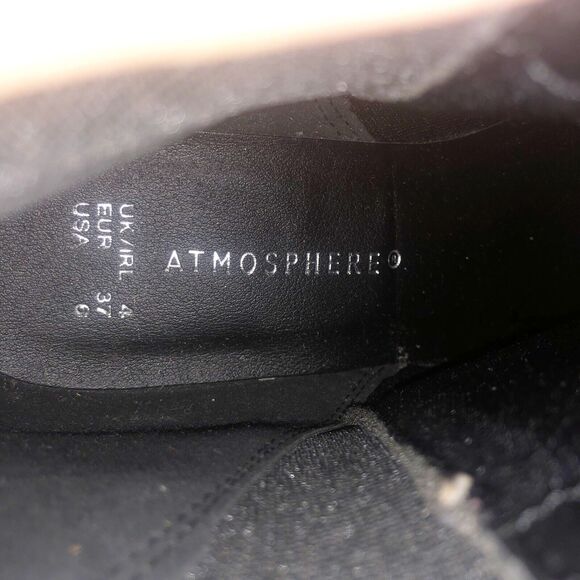 Atmosphere Womens Size 6 Brown Suede Pointed Toe Slip-On Chelsea Boots Booties - Picture 7 of 8